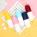 Pink Mini Capsule Women Umbrella Clear Pocket Anti-Uv Umbrella Windproof Fo