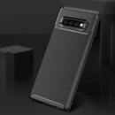 Bakeey Protective Case For Samsung Galaxy S10 6.1 Inch Slim Carbon Fiber Fingerprint Resistant Soft TPU Back Cover