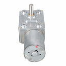 DC 12V Worm Geared Motor 0.6RPM Reversible Gear Reducer Turbo Motor
