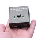 2-In-1 Hdmi Ab Switch Bidirectional Switcher,Hdmi 2.0,10.2Gbps Transmission J6B8