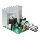 1X(Tda7297 Power Amplifier Board 2 Noise Free Ac And Dc 12V Finished Plate