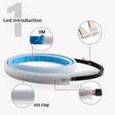 30CM Ultrafine Led Strip Tube Flexible Waterproof Daytime Running Light Whi
