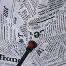 Newspaper Folding Reverse Umbrella Double Layer Inverted Windproof Rain Car