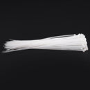 1X(100x Strong Quality Natural Cable Ties 300Mm x 3.6Mm-Heavy Duty Heat & C