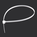 1X(100x Strong Quality Natural Cable Ties 300Mm x 3.6Mm-Heavy Duty Heat & C