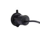 1X(12-24V Universal USB Charger Motorcycle Power Adapter Socket USB Charger