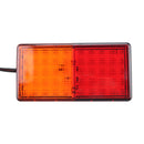 1X(1 Pair 50Led Rear Trailer Tail Light Caravan Boat Truck Stop Indicator L
