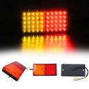 1X(1 Pair 50Led Rear Trailer Tail Light Caravan Boat Truck Stop Indicator L