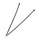 100x Strong Quality Black Cable Ties 100Mm x 2.5Mm-Heavy Duty Heat & Cold R