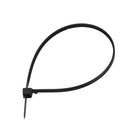 100x Strong Quality Black Cable Ties 100Mm x 2.5Mm-Heavy Duty Heat & Cold R
