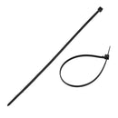 100x Strong Quality Black Cable Ties 100Mm x 2.5Mm-Heavy Duty Heat & Cold R