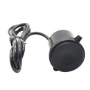 1X(12-24V Motorcycle Handlebar 5V 2.1A Usb Charger Adapter With Switch+Harn