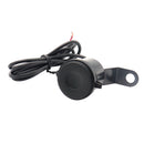 1X(12-24V Motorcycle Handlebar 5V 2.1A Usb Charger Adapter With Switch+Harn