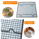 Non-Stick Cake Cooling Rack Baking Rack Cookies Biscuits Bread Muffins Dryi H9R3