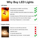 2Pcs Super Bright No Hyper Flash 1156 Canbus Car Led Light Ba15S P21W 144Sm Y7R1
