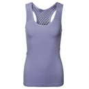 Women Hollow Out Sport Vest Backless Gym Tight Tank Fitness Running Vest