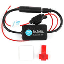 1X(CHEYOULE For Universal 12V Auto Car Radio FM Antenna Signal Amp Amplifie