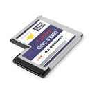 1X(3 Port Hidden Inside USB 3.0 To Express Card 54mm Adapter Converter Chip