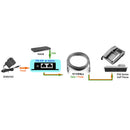 Poe Splitter Poe Injector Rj45 Dc 5.5Mm x 2.1Mm Input Passive Poe Injector  E1W6