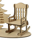 Christmas In Heaven DIY Wooden Remembrance Loved One Tree Decorations Craft