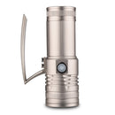XANES ER698 4x50W LEDs 4 Colors Light Zoomable Charging Indicator UV Flashlight Fishing Lamp