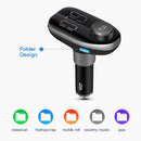 1X(Wireless Bluetooth Car Fm Transmitter Modulator Mp3 Player With 2 Usb In