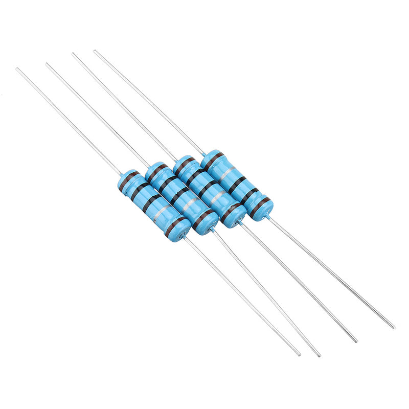400pcs 2W 1R Metal Film Resistor Resistance 1% 1 ohm Resistor