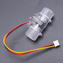 1X(1-30L/Min Water Flow Sensor Flowmeter Hall Flow Sensor Water Control