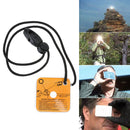Multi-Function Signal Mirror Outdoor Camping Equipment Camping Signal Mirro P5B6