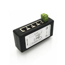 1X(4 Port Poe Injector Poe Power Adapter Ethernet Power Supply Pin 4,5(+)/7