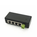 1X(4 Port Poe Injector Poe Power Adapter Ethernet Power Supply Pin 4,5(+)/7