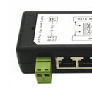 1X(4 Port Poe Injector Poe Power Adapter Ethernet Power Supply Pin 4,5(+)/7