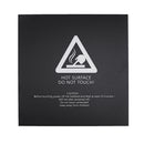 Black 220*220mm Scrub Heated Bed Sticker for 3D Printer Reprap Aluminum Plate