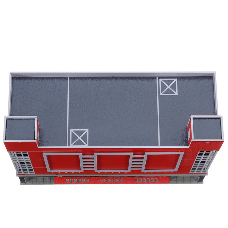 1:150 Scale Shopping Mall Store Building Model Art Theater Skyscraper Assemble Toys