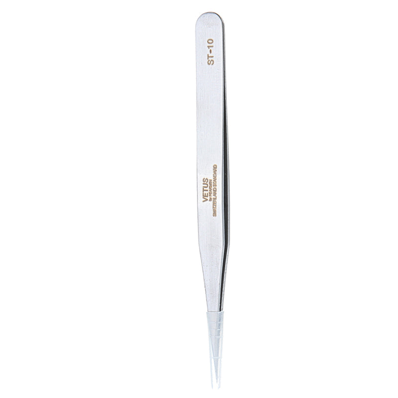 VETUS Stainless Steel Tweezer Repair Hyperfine High Precision Anti Acid Tweezer Eyebrow Tweezer False Eyelash Extension Tool ST10 ST11 ST12 ST13 ST14