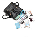 Fashion Shoulder Bag Rucksack Women Girls Ladies Backpack Travel Bag PU lea