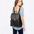 Fashion Shoulder Bag Rucksack Women Girls Ladies Backpack Travel Bag PU lea