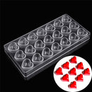 Bakeware Valentine'S Day Heart Shaped Plastic Chocolate Mold,Kitchen Chocol W6G6