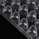 Bakeware Valentine'S Day Heart Shaped Plastic Chocolate Mold,Kitchen Chocol W6G6