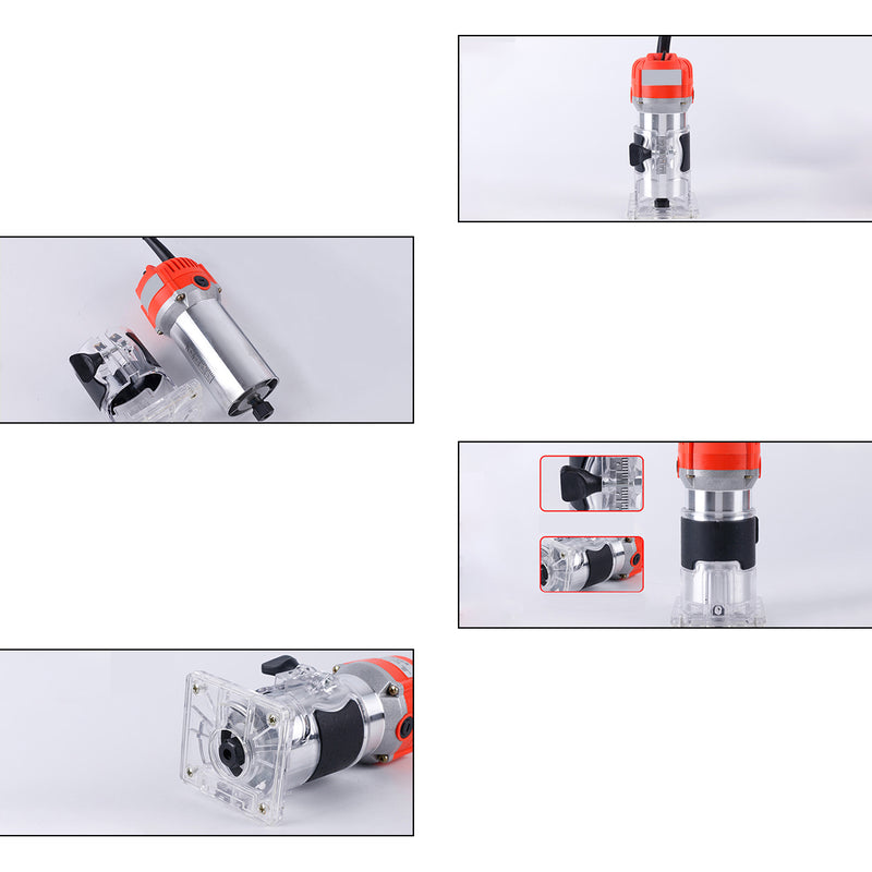 110V/220V 3000W 35000Rpm Wood Laminate Palm Router Electric Hand Trimmer Edge Joiners Woodworking Tool