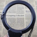 Desktop Dual-Purpose Magnifying Glass Led Jewelry Hanging Loupe Repair Read