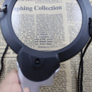 Desktop Dual-Purpose Magnifying Glass Led Jewelry Hanging Loupe Repair Read