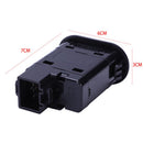 1X(Passenger Single Power Window Switch Black Control Button For DAEWOO LAN