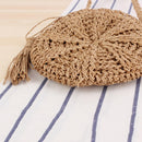 Rattan Crochet Straw Woven Basket Bali Handbag Round Circle Crossbody Shopp