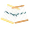 Geekcreit 4050pcs 135 Value 1/4W Metal Film Resistor Assortment Kit