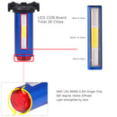 Yellow New Bicycle Tail Light 3 Colors In 1 Lamp Led COB Visual Warning Bik