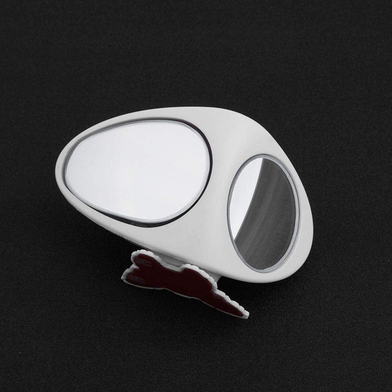 2 In 1 Car Blind Spot Mirror Wide Angle Mirror 360 Rotation Adjustable Conv U1A6