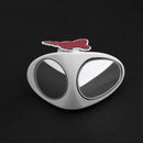 2 In 1 Car Blind Spot Mirror Wide Angle Mirror 360 Rotation Adjustable Conv U1A6
