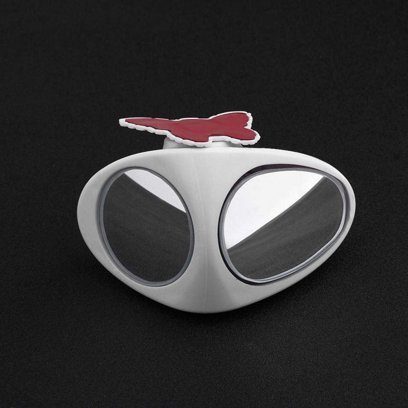 2 In 1 Car Blind Spot Mirror Wide Angle Mirror 360 Rotation Adjustable Conv U1A6