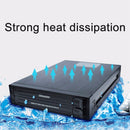 1X(Oimaster He-2005 Dual 2.5 Inch Sata Hdd Internal Enclosure Hard Drive Ca